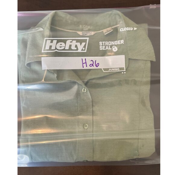 EUC Rider's by Lee Ladies button down shirt Cotton Poly blend casual - Picture 6 of 6